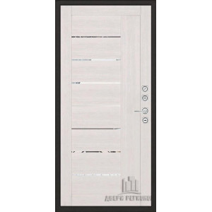 дверь Regidoors Сенатор Плюс LIGHT 2110 с зеркалом "Капучино велюр"