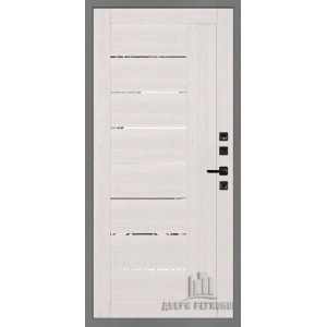 дверь Regidoors Сенатор SOLID LIGHT 2110 с зеркалом "Капучино велюр"