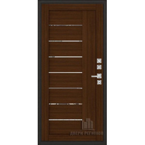 дверь Regidoors Сенатор Плюс MOTTURA LIGHT 2110 с зеркалом "Орех вельвет"