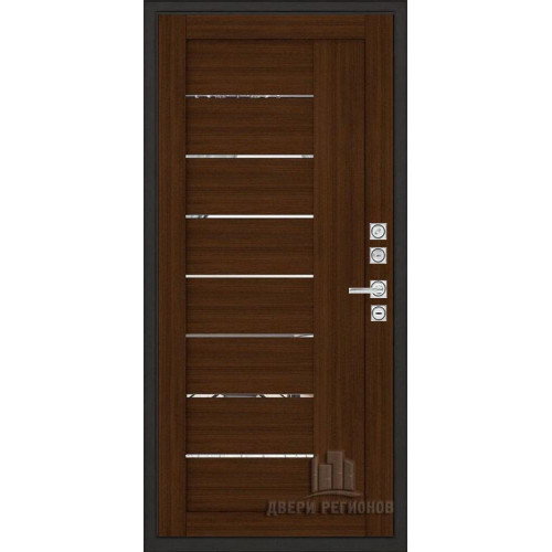 дверь Regidoors Сенатор Плюс MOTTURA LIGHT 2110 с зеркалом "Орех вельвет"