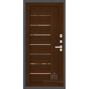дверь Regidoors Колизей Плюс LIGHT 2110 с зеркалом "Орех вельвет"