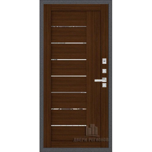 дверь Regidoors Колизей Плюс LIGHT 2110 с зеркалом "Орех вельвет"