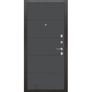 дверь Labirint Silver 13, Цвет "Графит софт"