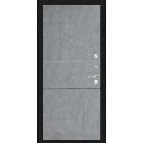 дверь Labirint Classic "Шагрень черная" 21
