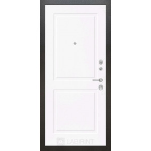дверь Labirint Silver 11 "Белый софт"
