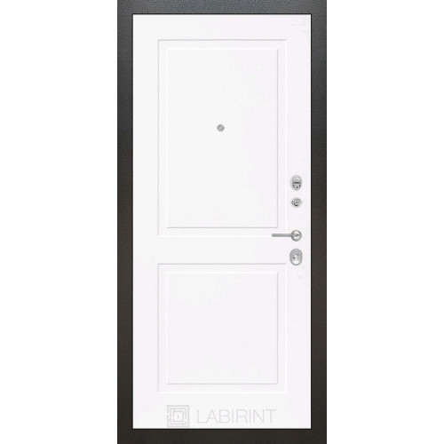 дверь Labirint Silver 11 "Белый софт"