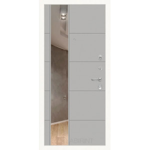 дверь Labirint Лайн WHITE 19, Цвет "Грей Софт (Серый светлый)"