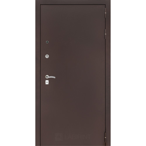 дверь Labirint Classic "Антик медный" 32, Цвет "Белый софт рельеф"