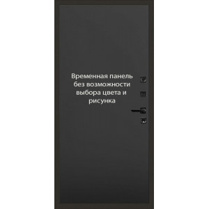 дверь Branddoors Горизонт Временная "Черный"