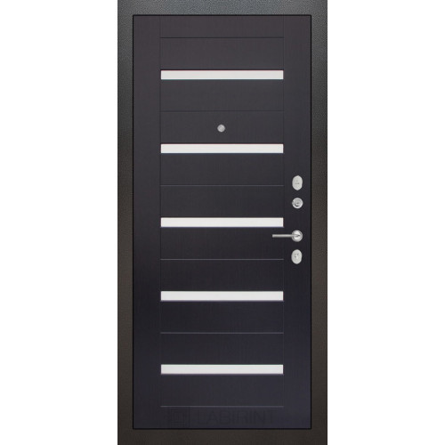 дверь Labirint Silver 01, Цвет "Венге"